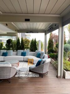 proiect rezidential Bucuresti.pergola bioclimatica Classic Sun Leader