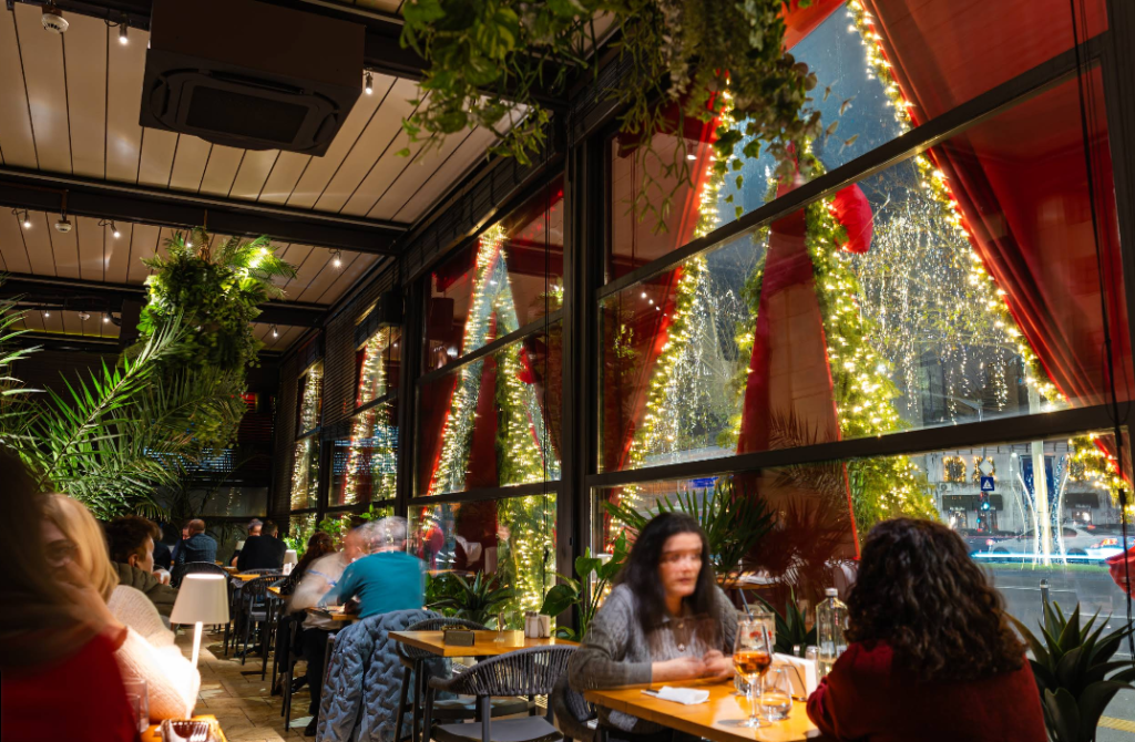 pergola București, Trattoria Buongiorno cu pergole Sun Leader