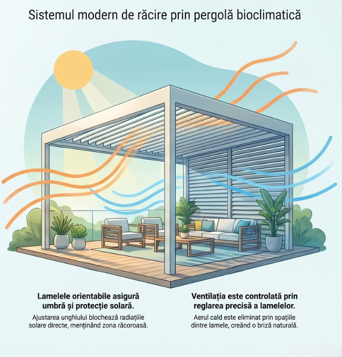 Romanii și aerul condiționat. Podcast Sun Leader evoluția teraselor